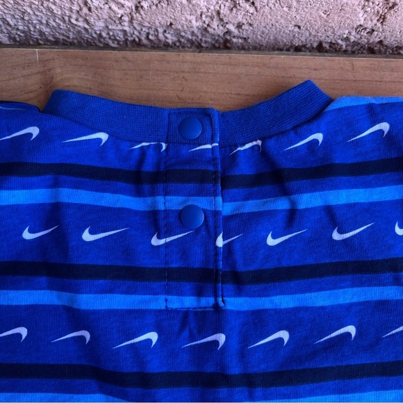 Nike Blue and White Baby Romper - Picture 6 of 6
